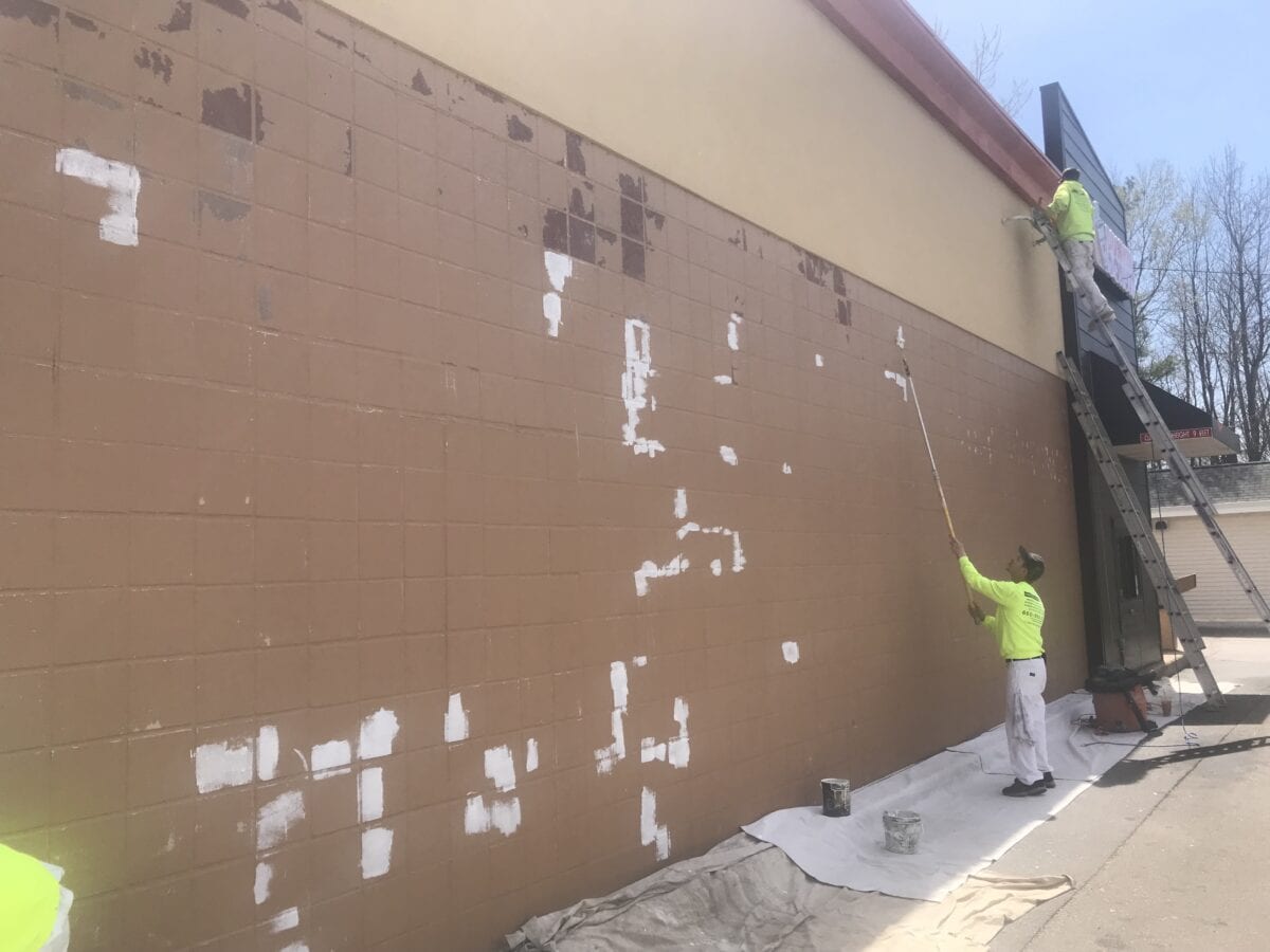Dunkin Donuts Commercial Painting CT Nowakowski Painting Services